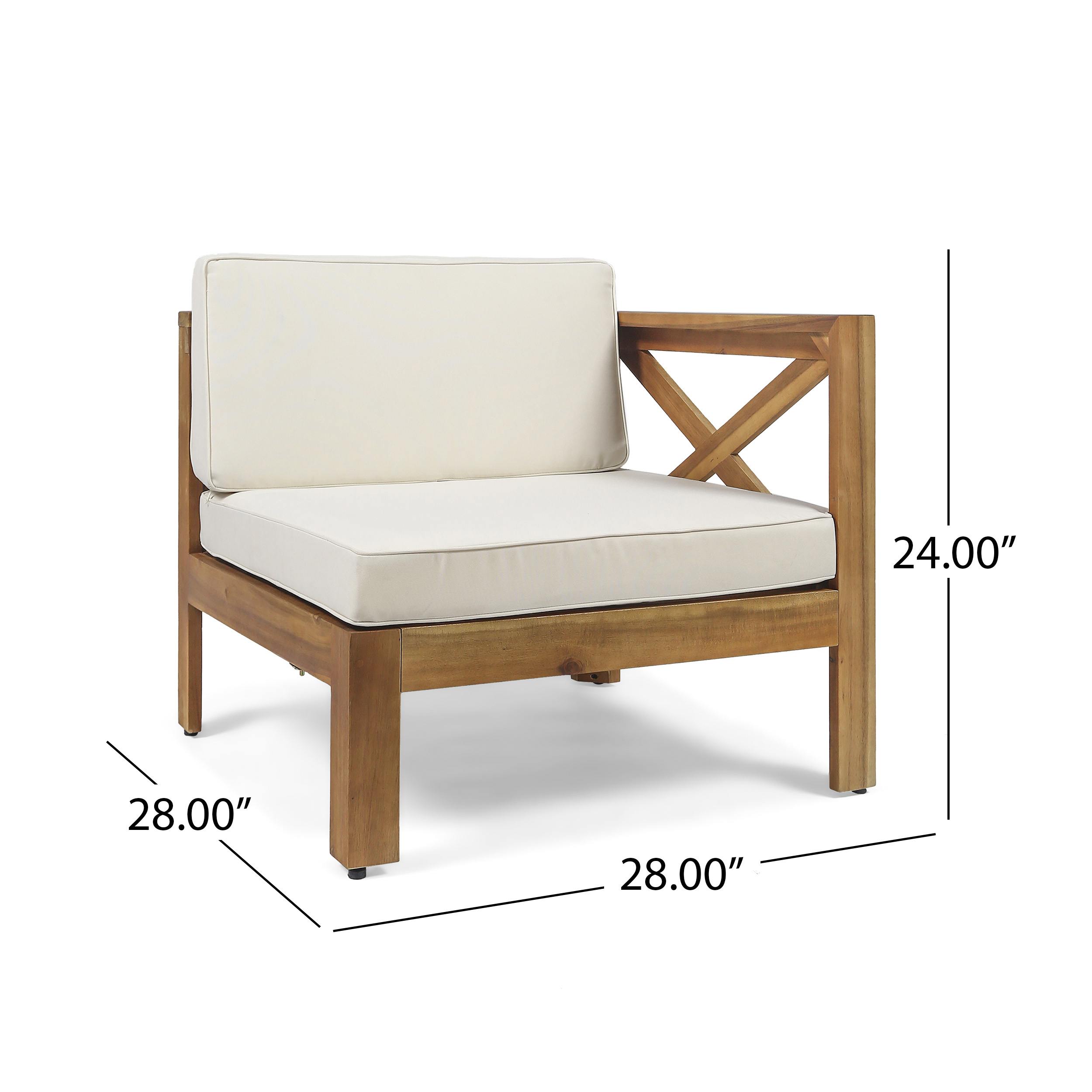 ALCOVE LSHAPE SOFA SET, BEIGE