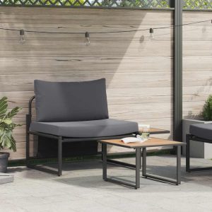 Garden Sofa Set 2 pcs Anthracite Garden Sofa Set 2