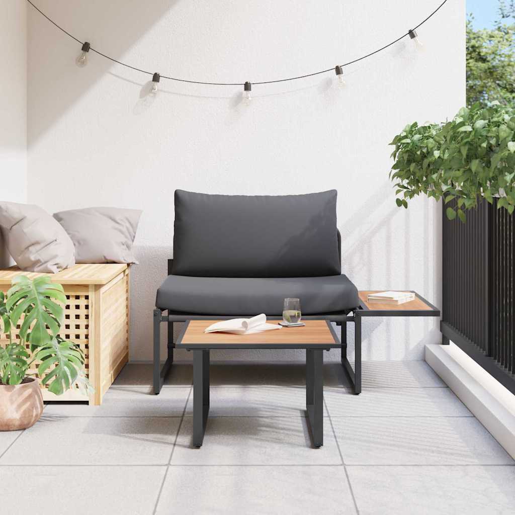Garden Sofa Set 2 pcs Anthracite Garden Sofa Set 2